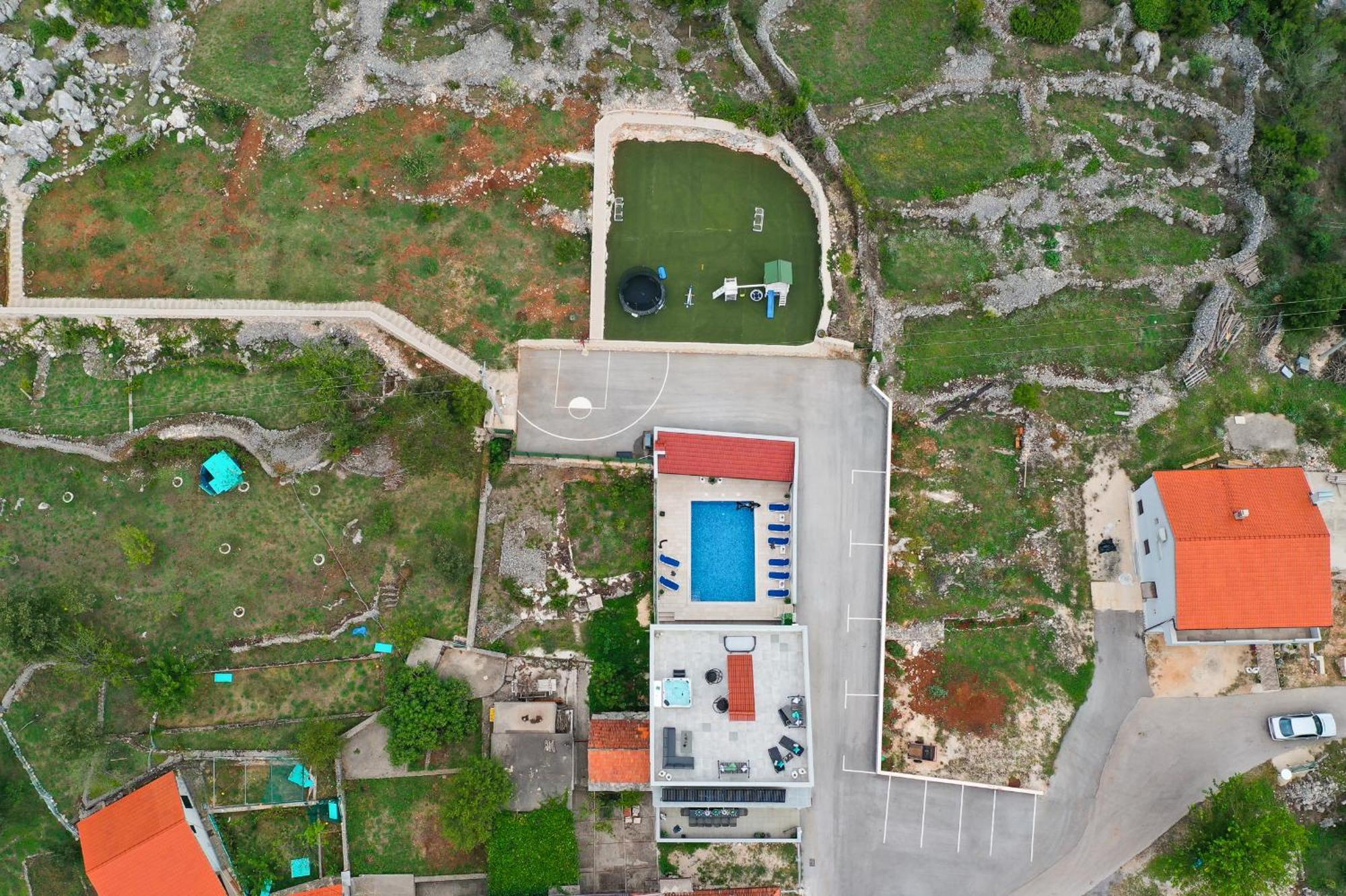Villa Hill Stars, Makarska- Slivno Slivno  Kültér fotó